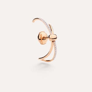 Ear Cuff Pomellato Together - Oro Rosa 18kt, Diamante