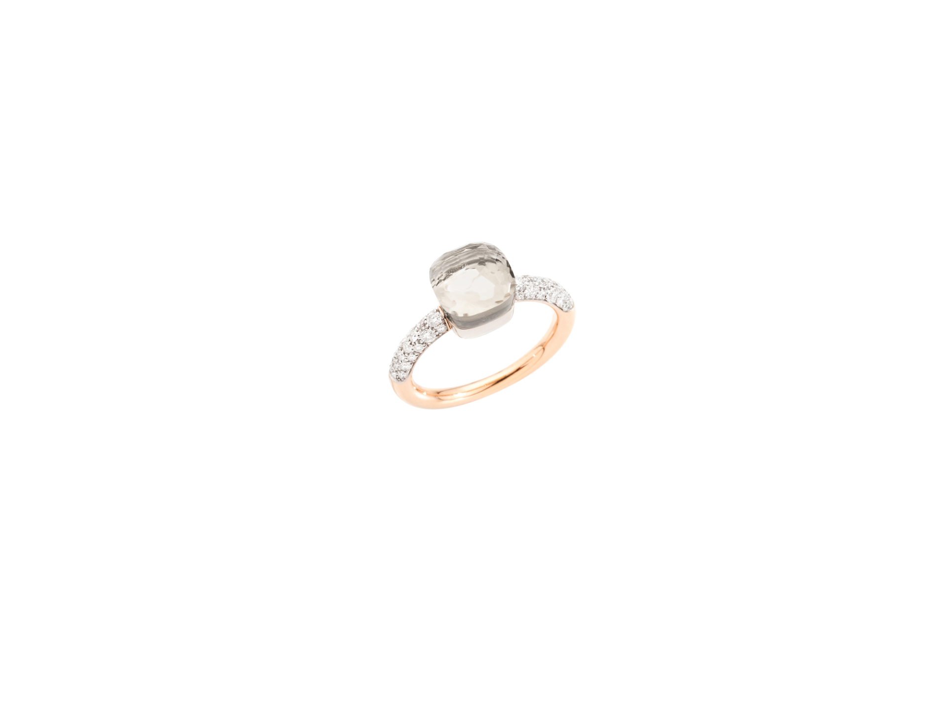 ポメラート レディース リング アクセサリー Nudo Petit Two-Tone 18K