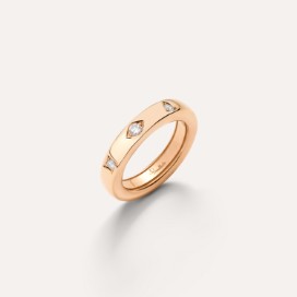 Iconica Extra Slim Ring - Rose Gold 18kt, Diamond