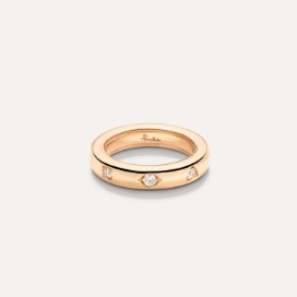 Iconica Extra Slim Ring - Rose Gold 18kt, Diamond