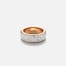 Iconica Slim Ring - Rose Gold 18kt, Diamond