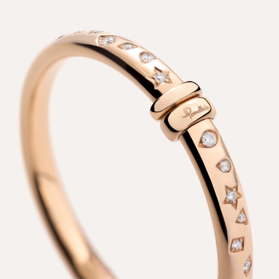 Alinka 18kt rose gold RIVIERA diamond bracelet
