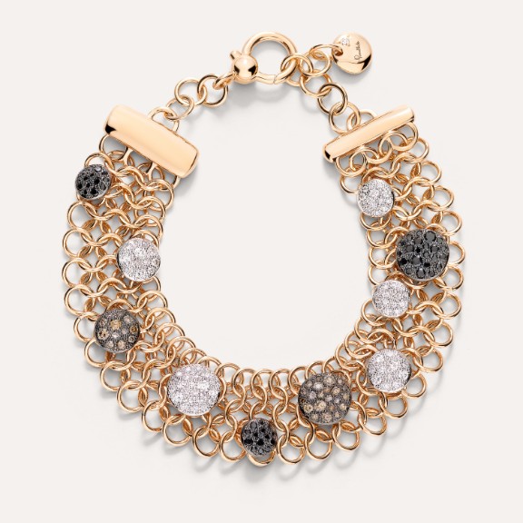 Brass 18k Rose Gold Marquise Vine Bracelet For Women – ZIVOM